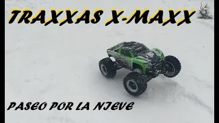 ►► TRAXXAS X-MAXX 8S // PASEO POR LA NIEVE // SANSE RC ◄◄