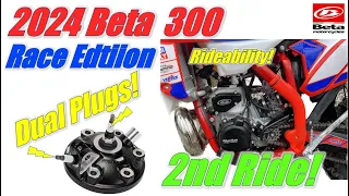 2024 Beta 300 Race Edition Cold Ride 22F!