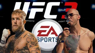 JAKE PAUL VS. ANDREW TATE IN UFC 3 😂😂 JAKE PAUL IS 2-1 CURRENTLY