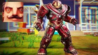 Hello Neighbor - My New Neighbor Hulkbuster Full History Gameplay Walkthrough