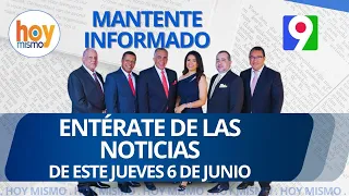 Titulares de prensa dominicana jueves 06 de junio 2024 | Hoy Mismo