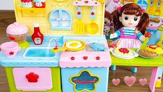 8 Minutes Satisfying with Unboxing Cute Kitchen Cooking Playset, Toys Collection Review | ASMR