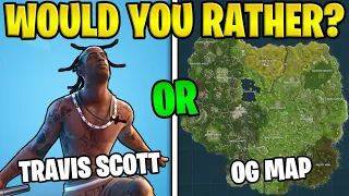 Would You Rather? - 10 HARDEST CHOICES EVER!(Fortnite Edition)