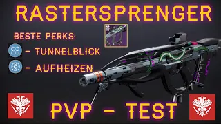 Destiny 2 Rastersprenger Impulsgewehr im PVP TEST - Kontrolle - Season 14 Waffe - Tunnelblick Perk