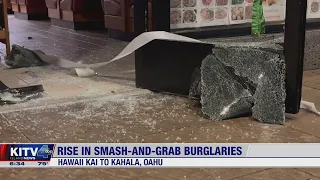 Rise in smash-and-grab burglaries leave businesses reeling