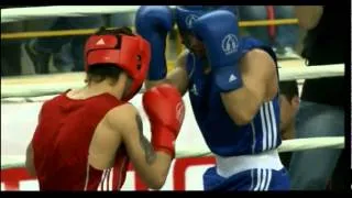 Fly (52kg) SF - Eker (TUR) vs Kalucza (HUN) - 2012 European Olympic Qualifying Event