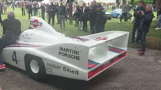 Martini Porsche 936/77 arriving at Villa Erba - Concorso d'Eleganza 2023