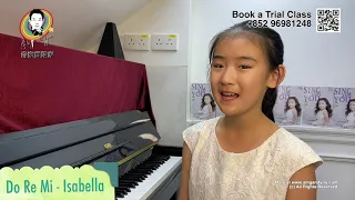 學唱歌 - Do Re Mi COVERED by SAYMusic Isabella - 跟AGT Celine's Vocal Coach Steve Learning Singing 學習唱歌