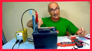 CARGAR BATERÍA con Soldadora INVERTER!!!