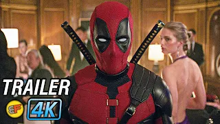 DEADPOOL 3 & Wolverine Trailer (2024) 4K Ultra HD | Ryan Reynolds, Hugh Jackman, Morena Baccarin