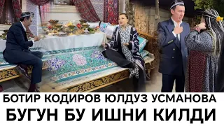 БОТИР КОДИРОВ КАНДАЙ КУТИБ  ОЛИШДИ КУТИЛМАГАН ХАЛИМАХОНИМ ХОНАДОНИДА