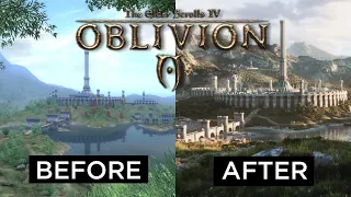 NEW IMPERIAL CITY!! || Elders Scrolls Oblivion || Cinematic CG remake