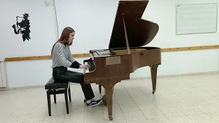 Nikolai Silvansky "Metelitsa"(Snowstorm), piece for piano solo