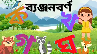 Bengali Alphabet | ব্যঞ্জনবর্ণ | বাংলা ক খ গ ঘ | ক খ গ ব্যঞ্জনবর্ণ | বাংলা বর্ণপরিচয়