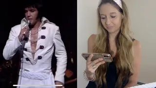 POLK SALAD ANNIE  - ELVIS PRESLEY (Live in Las Vegas, 1970) - REACTION VIDEO