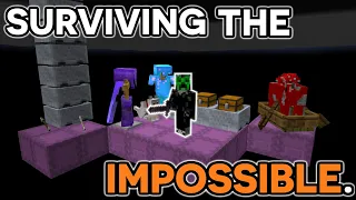 SURVIVING The Void - Minecrafts Unknown Techniques...