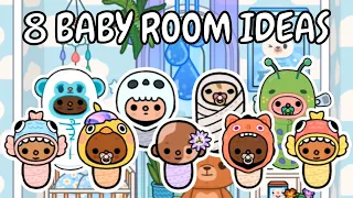 8 Baby Inspired Room Ideas 🍼🧸Toca Boca Design Ideas | TOCA GIRLZ