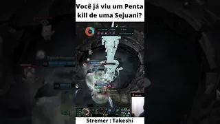 Você já viu um Penta kill de uma Sejuani? #shorts