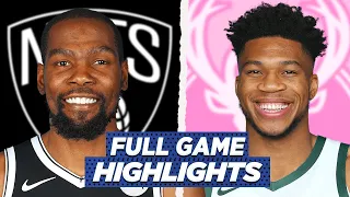 NETS vs BUCKS FULL GAME HIGHLIGHTS | 2021 NBA SEASON