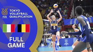 ITA🇮🇹 vs. BEL🇧🇪 - Women’s OQT 2019 - Full Match