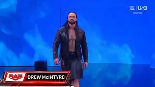 Drew McIntyre Entrance - WWE Monday Night Raw, March 11, 2024