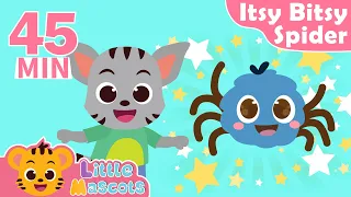 Itsy Bitsy Spider + The Bath Song + more Little Mascots Nursery Rhymes