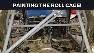 How to Paint a Roll Cage with a Paint Brush | Marco Mondays