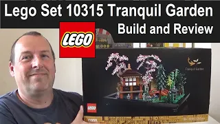 Lego Build & Review. Set 10315 Tranquil Garden