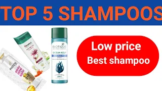 TOP 10 SHAMPOOS🇮🇳| BEST CHEMICAL FREE SHAMPOOS FOR ALL SCALP TYPES| Amazing Beauty
