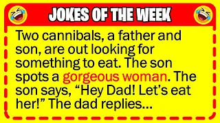 🤣 BEST JOKES OF THE WEEK! - Two cannibals are looking for something to eat... | Funny Jokes