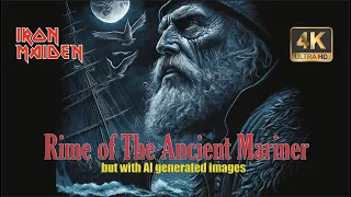 Iron Maiden - Rime of the Ancient Mariner video  - but with AI generated images from the lyrics