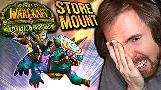 WTF?!? Asmongold Reacts to Classic TBC STORE MOUNT Leaks