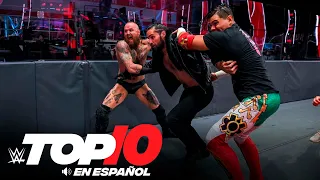 Top 10 Mejores Momentos de Raw En Español: WWE Top 10, Jun 22, 2020