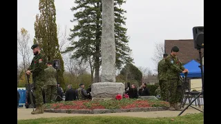 National Field of Honour Remembrance Day Ceremony 11 November 2022
