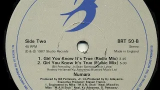 Numarx - Girl You Know It's True 1987