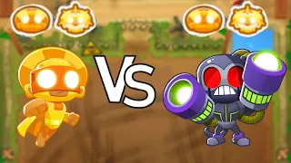 God Boosted sun avatar vs. tech terror (Bloons TD 6)