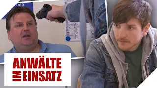 Amoklauf im Arbeitsamt? Hartz-IV-Empfänger greift zur Waffe! | 1/2 | Anwälte im Einsatz SAT.1