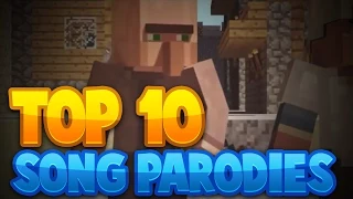 Minecraft - ♪ TOP 10 Minecraft Songs/Parodies/Animations August 2014 - Best Minecraft Videos 2014!