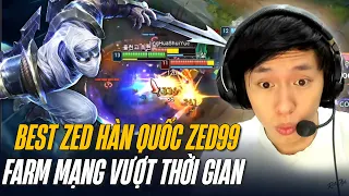 MÃN ĐÔI NHÃN VỚI MÀ HARD CARRY FARM MẠNG VƯỢT THỜI GIAN CỦA BEST ZED HÀN QUỐC ZED99