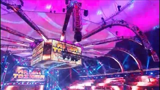AKIRA TOZAWA + ANGEL GARZA ENTRANCE WWE MAIN EVENT