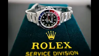 Rolex Service Center Experience: GMT Master II 16710 -- Lititz, PA