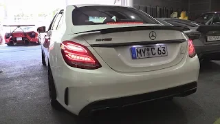 725HP RENNtech Mercedes-AMG C63S - LOUD Revs & Accelerations!