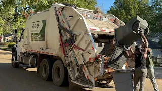 Richard Disposal Freightliner M2 Pac Tech Rear Loader Garbage Truck in Jackson