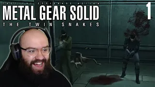 The Legend Returns...My First Time Playing Metal Gear Solid: The Twin Snakes! [Part 1]