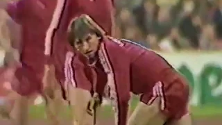 1981 European Cup (Semi-Final 2nd Leg) - Bayern München vs Liverpool FC