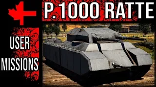 War Thunder - The Landkreuzer P.1000 Ratte In Game