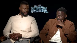 Black Panther Daniel Kaluuya & Winston Interview
