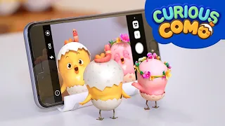 Curious Como | Smartphone | Cartoon video for kids | Como Kids TV