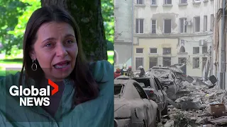"Death was chasing us": Lviv mother of 5 recalls near escape from fatal Russian missile strike