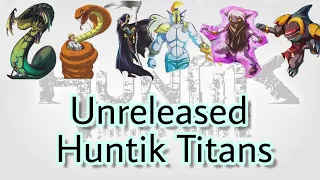 Titans that never appeared on TV | Huntik